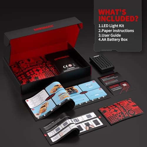 BRIKSMAX Light Kit for Lego-42204 Fast and Furious Toyota Supra MK4 - LED Lighting Compatible with Lego Technic Building Kit - Lego Set NOT Included - Image 7