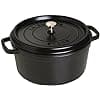 Staub 1102825 Round Casserole Dish 7 QT - Matt Black 28 cm - Image 2