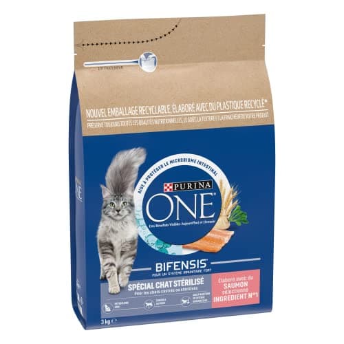 Purina One Special Sterilized Cat Salmon 3 kg - Image 4