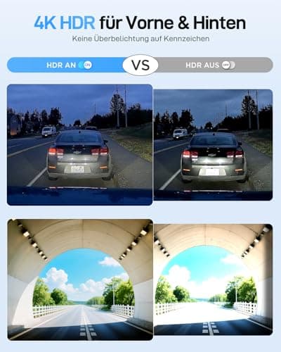 VIOFO A229 Ultra 2CH Dual 4K Dash Cam Front Rear Dual Starvis Sensor 2 IMX678 Sensors & Dual 4K HDR Car Camera, 5GHz WiFi & GPS Mobile Monitoring, Voice Control, Vision - Image 6