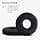 kwmobile 2 x Ear Pads Compatible with Sony MDR-ZX100/ZX110/ZX300/V150 - Foam Ear Pads for Headphones - Black - Image 4