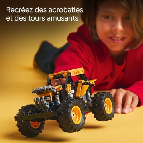 LEGO Technic Monster Jam DIGatron à rétrofriction - Maquette de Camion pour garçon et Fille dès 7 Ans - Jeu créatif pour passionnés de Voitures - Idée Cadeau pour Amateurs de mécanique 42199 - Image 7