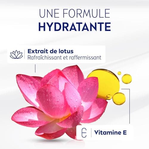 NIVEA - Soin De Jour Fraîcheur - Crème Visage FPS 15 - Hydratation Intense 24H - Repulpe & Rafraîchit - Vitamine E & Extrait De Lotus - Texture Légère - Peaux Normales - 50 ml - Image 4
