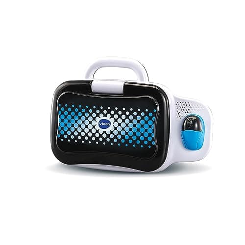 VTech - Ordi Genius Pro Black, Children's Laptop with Backlit Screen, Mouse, 20 Evolutionary Games, Educational Toy, Gift for Children from 3 to 7 Years - Content in French and English - Image 4