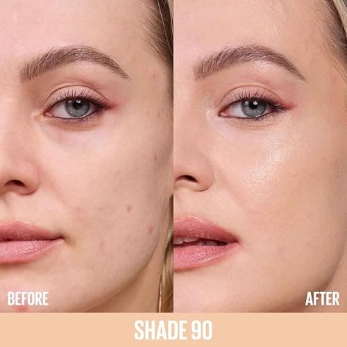 Maybelline New York Lifter Plump & Glow - Foundation - Plumps & Brightens Instantly - Even, Lifted & Radiant Finish - Shade 90-30 ml - Image 4
