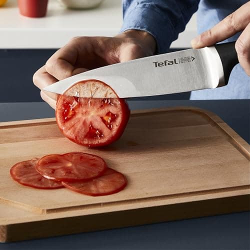 Tefal Ice Force K2324S74 Kitchen Knife Set, German Stainless Steel Blade, 10 Year Guarantee, High Performance Cutting and Sharpening - Image 6