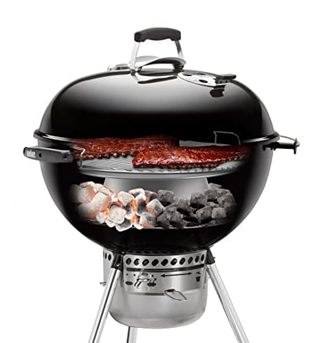 Weber Carbon Heat Regulator for Charcoal Barbecues from Ø 57 cm, Stainless Steel, Fast or Slow Cooking, with Diffuser Ring – Silver (7666) - Image 7