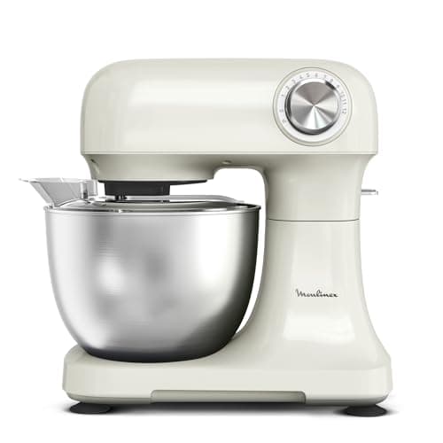Moulinex, Bake Simple, Compact Mixer, Easy Use, Whisk, Beater and Mixer Hook, QA141AF0 - Image 3