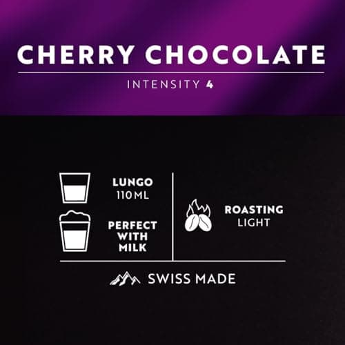 Café Royal Cherry Chocolate Flavoured Nespresso Compatible Coffee Capsules, 100% Arabica, Rainforest Alliance, 100 Capsules - Image 4