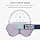 kwmobile Case Compatible with Apple AirPods Max Case - Soft Polyester Protective Headphone Cover - with Sleep Mode - Purple Cloud - Image 5