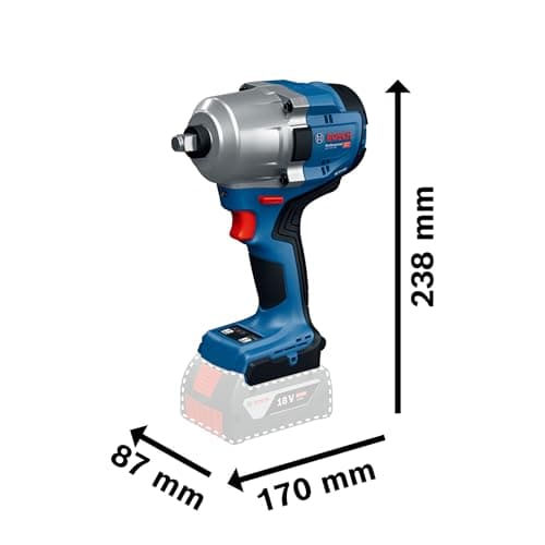 Bosch Professional 18V System Wireless Nutrunner GDS 18V-780 (with L-BOXX) - Image 8