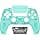 eXtremeRate Luna Redesigned Case for PS5 Controller BDM-010/020/030/040/050, Replacement Faceplate Touchpad Rings Buttons, Shell Cover Pad for PS5 Controller, Emerald Green - Image 4