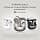 XIAOMI Buds 5: Wireless Bluetooth Headphones,Bluetooth Headphones,Semi-Earpiece Headlamp with ANC, Dynamic Double Magnet 11mm, Harman AudioEFX, up to 6.5h+39h Battery Life, IP54, Titanium Grey - Image 4