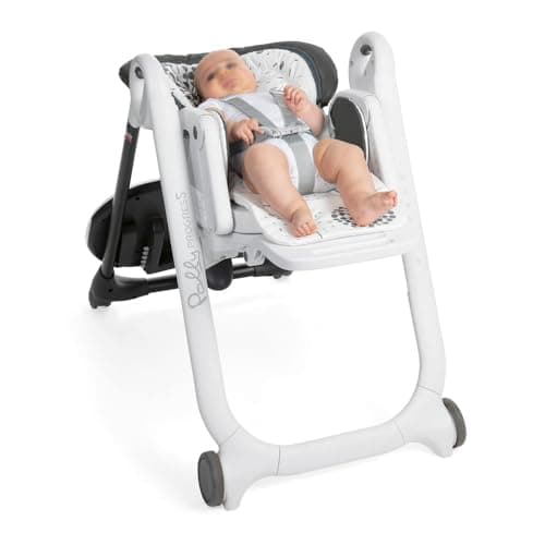 Chicco Replacement Safety Harness for Polly Magic 2 in 1 and Polly Magic Highchairs - White - Image 4