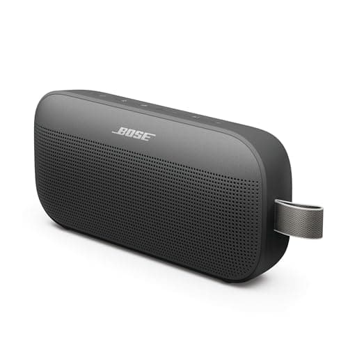 Bose SoundLink Flex (2e génération) Enceinte Bluetooth, Enceinte d’extérieur ultra-portable avec son haute fidélité, 12 heures d’autonomie, Enceinte résistante étanche à l’eau et à la poussière, Noir - Image 2