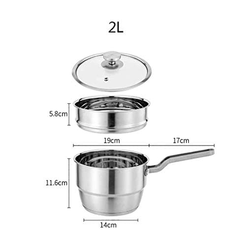 Milk Tray, Saucepan, Steamer Basket for Instant Pot Accessories, Milk Tray, Stainless Steel - Image 3