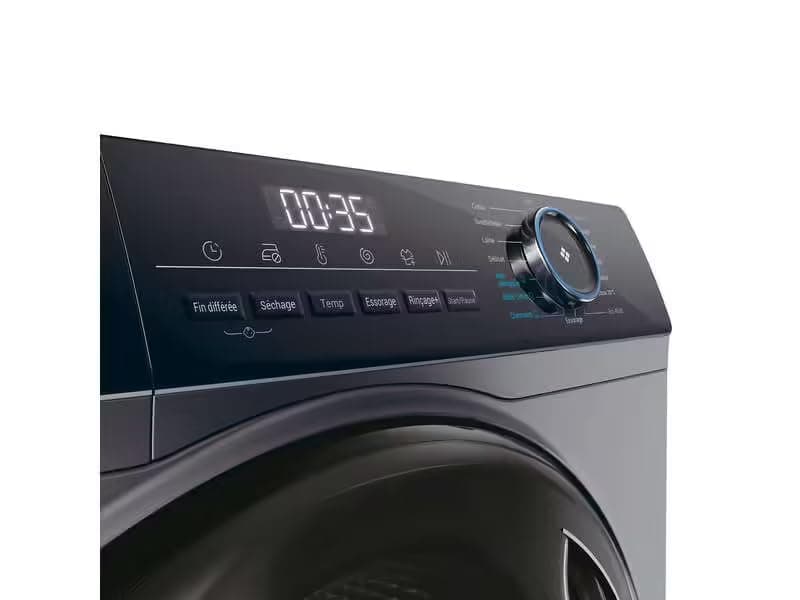 Haier HWD80‑B14939S8FR 8kg/5kg Front Washer Dryer, 1400rpm, 15 Programmes, Class D, Direct Motion Motor, White Finish - Image 3
