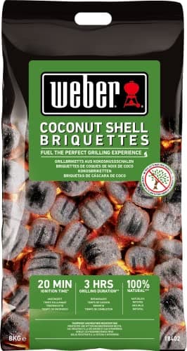 Weber Coconut Briquettes 8 kg Black - Image 2