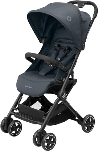 Maxi-Cosi Lara², Poussette Canne, 0-4 ans, 0-22 kg, Poussette Bebe Légère et Compacte, 3 Positions d'Inclinaison, Position Allongée, Pliage Automatique, Bandoulière, Essential Graphite - Image 3