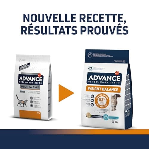 Advance Advance Veterinary Diets Weight Balance - Dry Food for Cats with Overweight Problems - 8 kg - Image 3