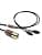 2m 4 Pin Balanced XLR Audio Cable Compatible with Sennheiser HD650 HD58X HD600 HD580 HD660S HD660S2 HD6XX 7N OCC Headphones Silver Plated Copper Walnut Wood Shell - Image 4