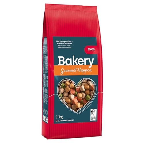 Mera Bakery Gourmet Happen - Mélange de Friandises pour Chien - pour Entraînement ou Collation - Ingrédients Naturels - Biscuits Délicatement Cuits au Four (1 kg) - Image 2