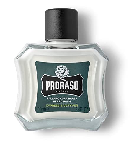 Proraso Baume Barbe, Cyprès & Vétiver, 100 ml, Baume à barbe parfumé, Adoucit, protège et soulage les démangeaisons et l'inconfort & Huile Barbe Cyprès & Vétiver, 30 ml, Huile pour barbe parfumée - Image 4
