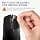 kwmobile Non-slip Band Compatible with SteelSeries Rival 3 Non-Slip Band - PU Leather Band for Gaming Mouse - Black - Image 4
