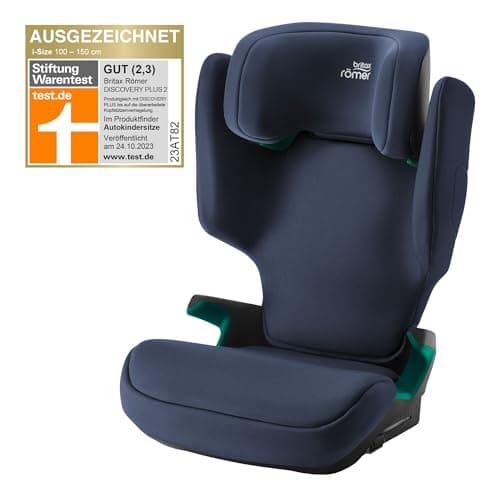 BRITAX RÖMER DISCOVERY PLUS 2 Car Seat with ISOFIX for Children from 100 to 150 cm (i-SIZE), 3.5 to 12 Years, Night Blue - Image 8