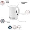 Moulinex Principio Plus Kettle, Capacity 1.7 L, Electric kettle, Cordless kettle, 360° base, 2 visible water levels, Hidden resistance BY108110 - Image 3