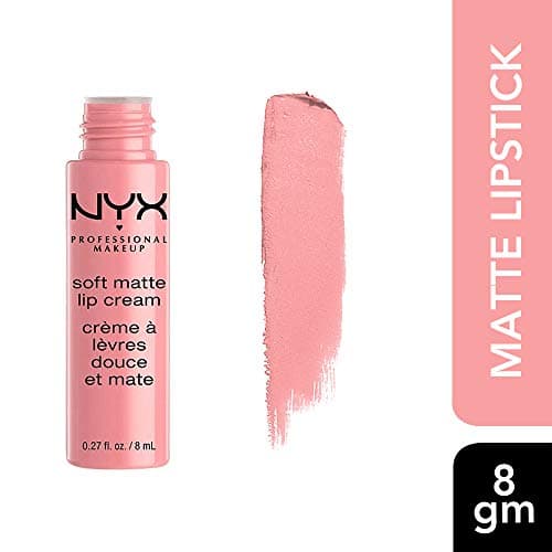 NYX Professional Makeup Rouge à Lèvres Soft Matte Lip Cream, Fini Mat Crémeux, Couleur Ultra-Pigmentée, Tenue Longue Durée, Teinte : Istanbul (06) - Image 3