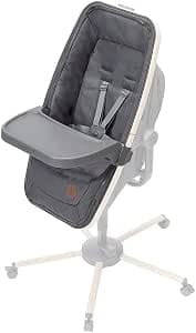 Maxi-Cosi Alba Meal Kit for Alba High Chair, Includes Case and Lunch Tablet, 100% Recycled Fabrics, from 6 Months to 3 Years (up to 15 kg), Beyond Graphite
