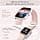 Women's Smart Watch for Samsung, iPhone, Android, 1.91 Inch Women's Smart Watch with Bluetooth Call, AI Voice, Built-in Alexa, Smartwatch Monitor SpO2, Sleep, Pedometer, Calories, IP68-Pink - Image 3