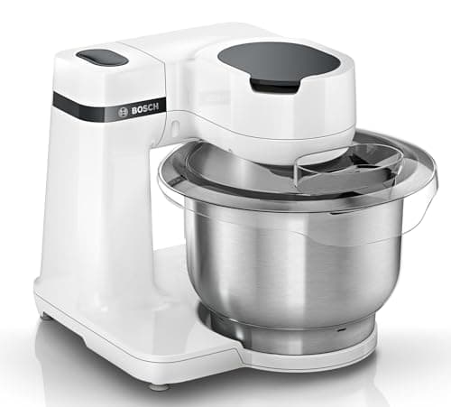 Bosch, Pastry Processor, 700 Watt Motor, Homogeneous Mixing, Pastry Accessory Kit, White, MUMS2EW00 - Image 4