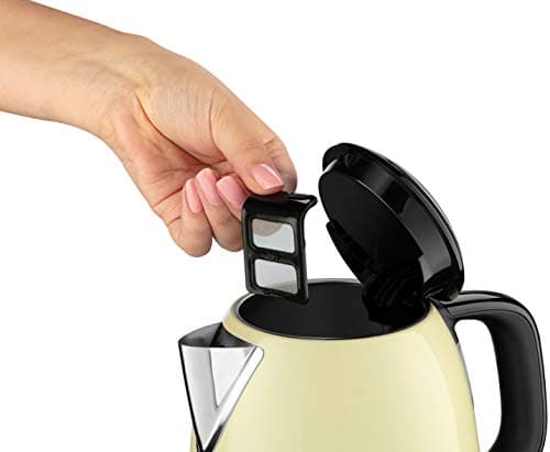 Russell Hobbs 24994-70 Colours Plus Cream Electric Kettle (1L, Fast Boiling, Perfect Flow, Visible Water Level, Anti-Limescale Filter, Energy Saving) - Image 7