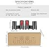 2 x Vacuum Cleaner Wall Mount Bracket for Dyson V7 V8 V10 V11 V15 Vacuum Cleaner - Image 3