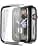 2 Piece PC Case Compatible with Apple Watch SE3/SE2/SE/Series 6/Series 5/Series 4 44 mm, Ultra Thin Tempered Glass Screen Protector Transparent - Image 2