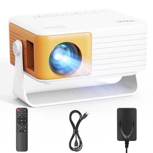 YOTON Mini Projector, Video Projector 1080P Full HD Supported, 200ANSI, 50% Zoom, 2025 Upgraded Portable Projector Compatible with HDMI USB iOS Android Firestick PS5 - Image 2