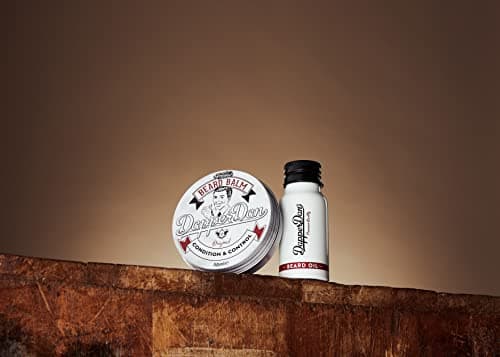 Dapper Dan Nourishing Beard Balm, Blend of Essential Oils and Waxes for Sculpting, Styling and Nourishing Moustaches and Beards, Vanilla and Raspberry Fragrance, 1 x 50ml - Image 5