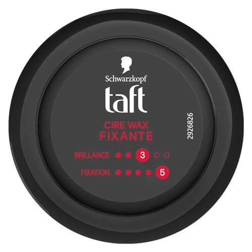 Taft - Schwarzkopf - Power Fixing Wax - Hair Wax - Very strong hold - Long lasting - 48h hold - Protects against drying out - Styling Hair - 75ml jar - Image 3