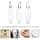 ABOOFAN 10pièces Flacons De Voyage Rechargeables Plastique Souple Crochet Lot Pour Nettoyant Visage Lotion Tonique Protection Solaire Voyage - Image 6
