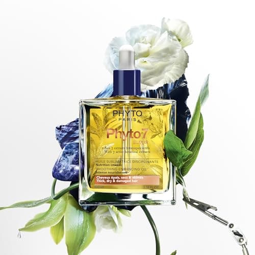 Phyto Paris Phyto 7 Elixir - Disciplining Enhancing Oil 100 ml - Thick, Dry & Damaged Hair Oil - Multi-Use Care: Intense Nutrition, Discipline & Finishing - 99% Nat Botanical Oils - Image 7