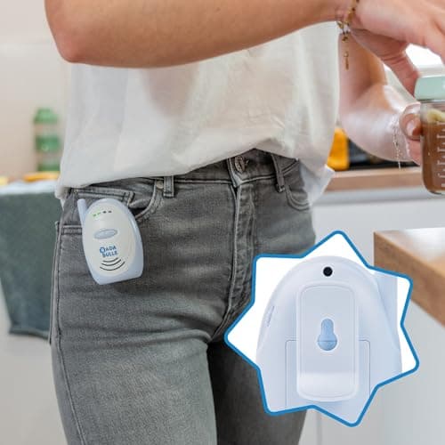 Badabulle Audio Babyphone - Range 300 m - Easy to Use - Compact Babyphone - Image 7