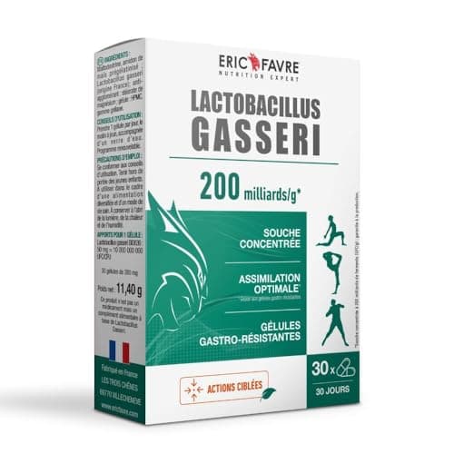 LACTOBACILLUS GASSERI - Natural 200 Billion Ferment - High Dosed - L. Gasseri - Living Complex - Gastro-Resistant Vegetable Capsules - Program 30J - Eric Favre - Image 3