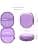 XANAD Hard Carrying Case for JBL Tune 520BT / Sony WH-CH520 / Beats Studio Pro/Solo 4 / Studio3 / Solo 3 Magnetic Slot Headphone Case (Purple) - Image 4