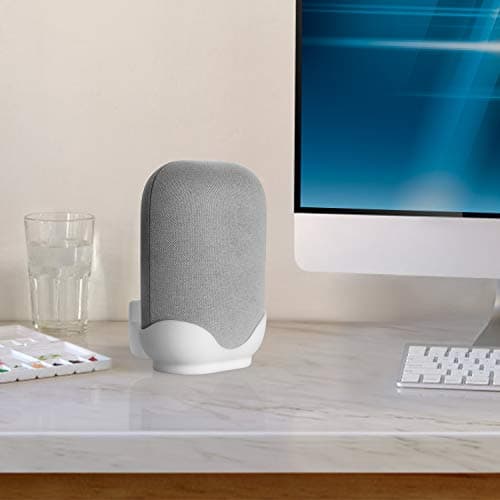 Wall Mount for Google Nest Audio, Google Nest Audio Desktop Speaker Mount, Wall Mount for Google Nest Speaker Stand, Space-Saving Stand with Built-in Cable Management - Image 6