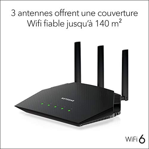 Netgear WiFi 6 4 Stream Router (RAX10) – AX1800 WiFi Speed (Up to 1.8Gbps) | Dual-Band | Coverage up to 140 m² - Image 6