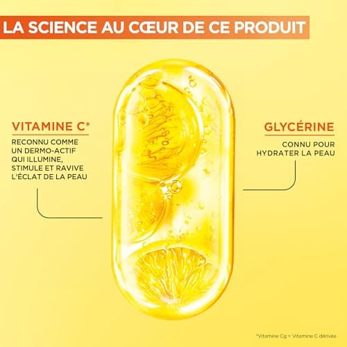 GARNIER Skin Active - Gel Nettoyant Booster D'Éclat - pH Neutre - Démaquille En Douceur, Hydrate & Illumine - Enrichi En Vitamine C & Glycérine - Vegan & Cruelty Free - Tous Types de Peaux - 250 ml - Image 4
