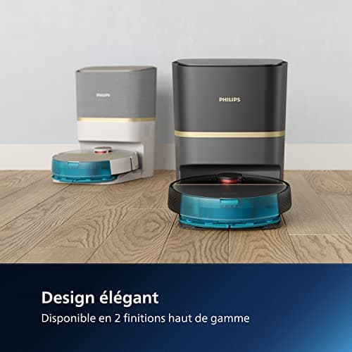 Philips Homerun Series 7000 Robot Vacuum Cleaner, High Suction Power (5000 Pa), Detecting Small Objects, with Station, for Carpet and Pet Hair, White, Connected App (XU7100/02) - Image 6