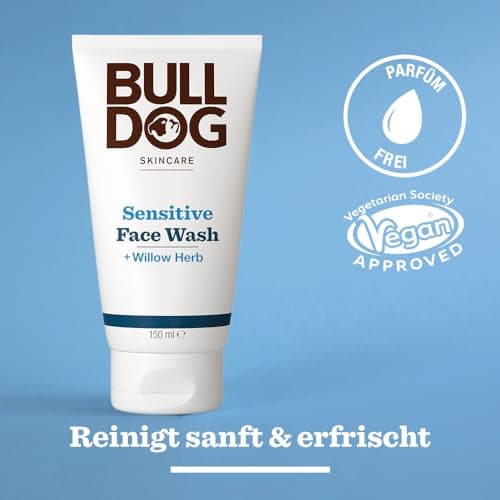 BULLDOG Soin de la peau pour homme | Gel nettoyant sensible | Moisturising & Soothing Face Cleansing | 150 ml - Image 4
